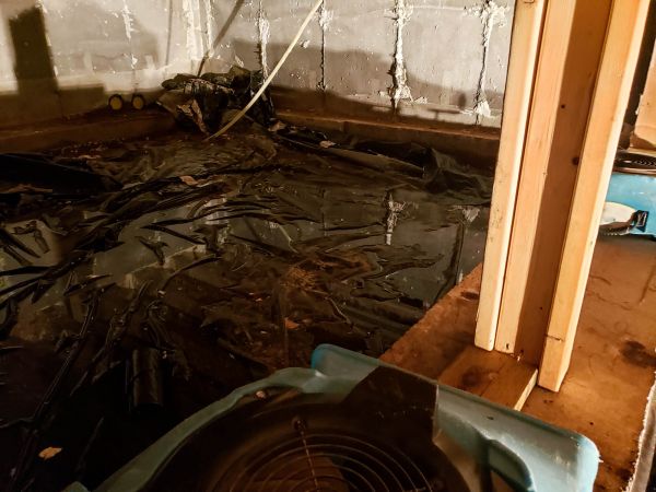 Crawlspace Water Cleanup in Citrus Heights