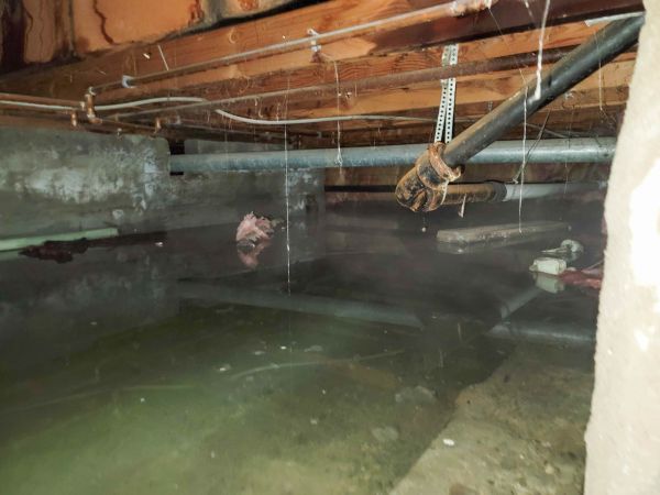 Crawlspace Water Restoration in Citrus Heights